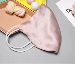 Mulberry Silk Face Masks - Pink